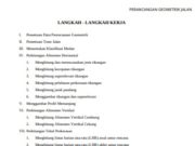 PERANCANGAN GEOMETRIK JALAN