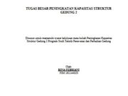 PENINGKATAN KAPASITAS STRUKTUR_Perkuatan Steel Jacketing Kolom