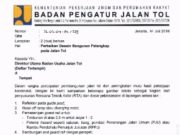 Perbaikan Desain Bangunan Pelengkap Jalan Tol