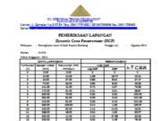 PEMERIKSAAN LAPANGAN Dynamic Cone Penetrometer (DCP)