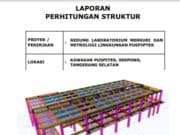 LAPORAN PERHITUNGAN STRUKTUR