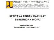 RENCANA TINDAK DARURAT BENDUNGAN