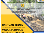 Modul Petunjuk Penyusunan Data Teknis Daerah Irigasi
