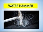 WATER HAMMER