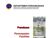 Panduan Penempatan Fasilitas Perlengkapan Jalan