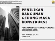 PENILIKAN BANGUNAN GEDUNG MASA KONSTRUKSI
