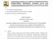 Surat Edaran kementerian PUPR Tentang Pedoman Penerapan Pemodelan Informasi Bangunan (Building Information Modelling) pada Perencanaan Teknis dan Pelaksanaan Konstruksi Infrastruktur Sumber Daya Air