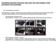 Spesifikasi bantalan elastomer tipe polos dan tipe berlapis untuk perletakan Karet jembatan