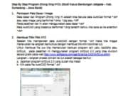 Step By Step Program Zhong Xing HY21