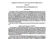 National Fire Alarm and Signaling Code