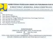 SE BINA KONSTRUKSI No 68 Tahun 2024 Tentang Penyusunan Analisa Harga Satuan Pekerjaan 2024