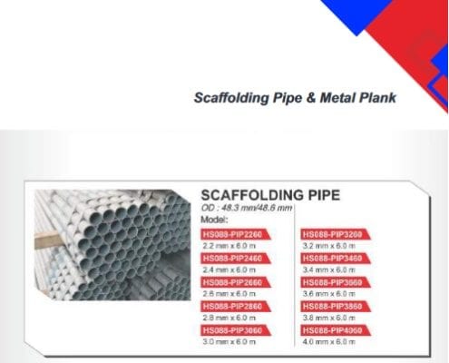 Scaffolding Pipe & Metal Plank