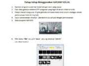 Tahap-tahap Menggunakan SAP2000 V15.01