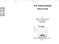 Waterhammer Analysis