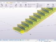 How to Calculate and Create Reinforced Concrete Staircase in Tekla Structures 2017