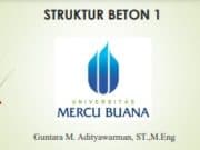 Struktur Beton I