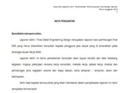 Laporan Akhir Perencanaan Teknis Lanjutan Normalisasi Saluran