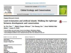 Land reclamation and artificial islands: Walking the tightrope between development and conservation