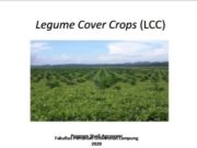 Legume Cover Crops (LCC)