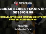 GOOGLE APPSHEET UNTUK MONITORING PROYEK KONSTRUKSI