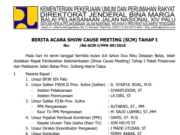 CONTOH BA TEST CASE SCM I-I BALAI 2018