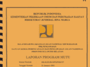 LAPORAN PROGRAM MUTU