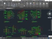 Gambar AutoCad Bangunan Paprik_Detail Railing
