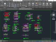 Gambar AutoCad Bangunan Paprik_Detail Tampak Potongan Pabrik