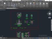 Gambar AutoCad Bangunan Paprik_Pondasi Gudang dan Kantor