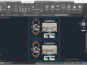 Denah dan Gambar CAD Desain Rumah Tinggal_Type Rumah 21 M2