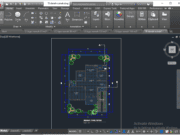 Denah dan Gambar CAD Desain Rumah Tinggal_ Denah Rumah