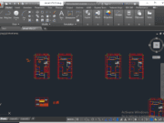 Denah dan Gambar CAD Desain Rumah Tinggal_Denah HSJ