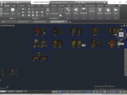 Denah dan Gambar CAD Desain Rumah Tinggal_Denah Tampak 55