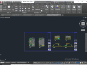 Denah dan Gambar CAD Desain Rumah Tinggal_Denah Rumah Type 38