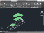 Denah dan Gambar CAD Desain Rumah Tinggal_Rencana Rumah di HCI3D