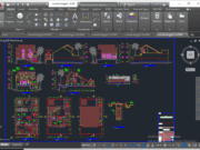 Denah dan Gambar CAD Arsitek Desain Rumah Tinggal_Rumah tinggal 11×17 m