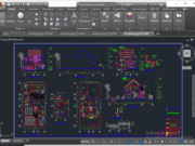 Denah dan Gambar CAD Arsitek Desain Rumah Tinggal_Rumah tinggal 12x18m
