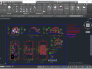 Denah dan Gambar CAD Desain Rumah Tinggal_Rumah Prarencana 2