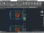 Denah dan Gambar CAD Desain Rumah Tinggal_Struktur Type A