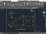 Denah dan Gambar CAD Detail Atap_Kuda-kuda Baja