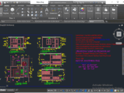 Denah dan Gambar CAD Detail Dapur _ Dapur