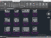 Denah dan Gambar CAD Detail Dapur_Kitchen Layouts