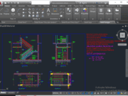 Denah dan Gambar CAD Detail Pintu, Jendela dan Kusen_Detail Tangga