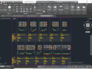 Denah dan Gambar CAD Detail Pintu, Jendela dan Kusen_Kusen Aluminium -3