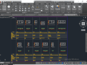Denah dan Gambar CAD Detail Pintu, Jendela dan Kusen_Kusen Aluminium -10