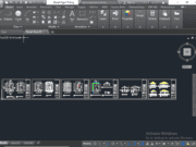 Denah dan Gambar CAD Desain Rumah 6 Ruang_Denah Type 70