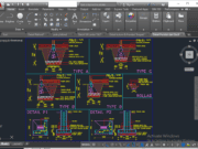 Denah dan Gambar CAD Detail Pondasi_Detail Pondasi dan Sloof