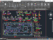 Denah dan Gambar CAD Detail Pondasi_Rencana Pondasi dan Balok Kolom