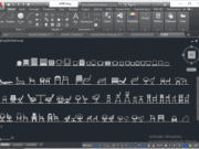 Denah dan Gambar CAD Furnitur Lengkap_Kursi