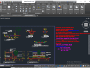 Denah dan Gambar CAD Furnitur Lengkap _Detail Tanaman